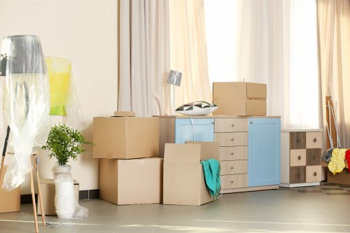 Household storage support for Belsizepark homes and flats