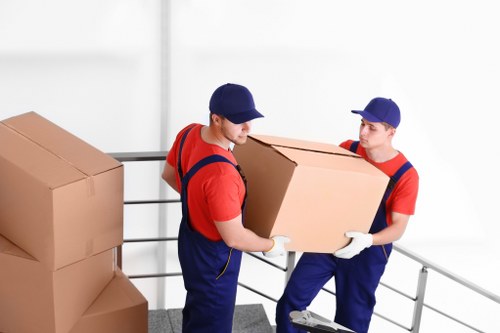 Business storage unit concept in Belsize Park