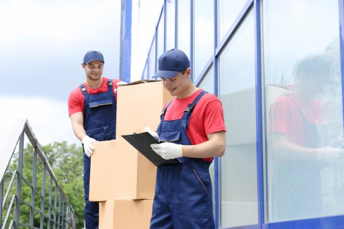 Belsize Park storage homepage illustration for secure household and business storage