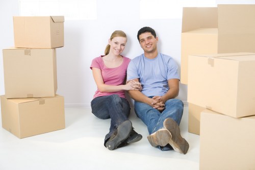 Careful packing and wrapping for fragile items during a house move
