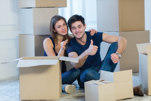 Modern self storage solution in Belsize Park for homes and businesses